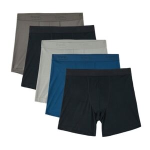 Frank And Oak 5 Pack Boxer Briefs Men's Size Large Assorted Colours NEW